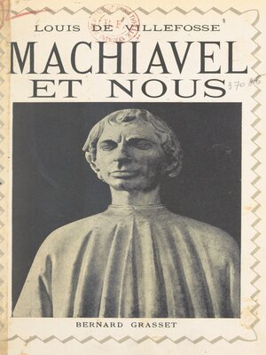 cover image of Machiavel et nous
